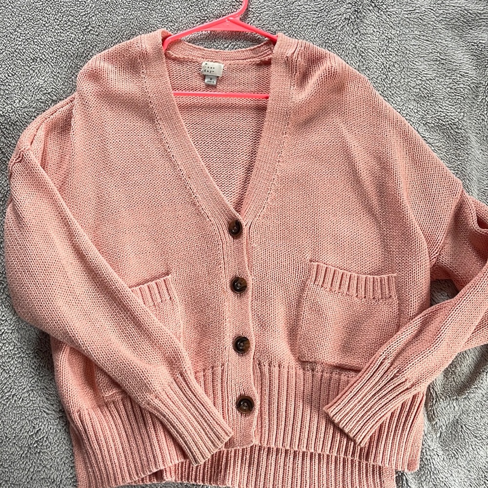 PINK TAGET CARDIGAN